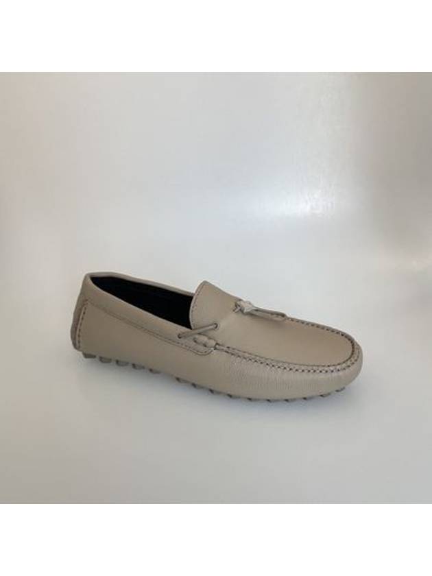 CD Diamond Grained Calfskin Loafers Beige - DIOR - BALAAN 2