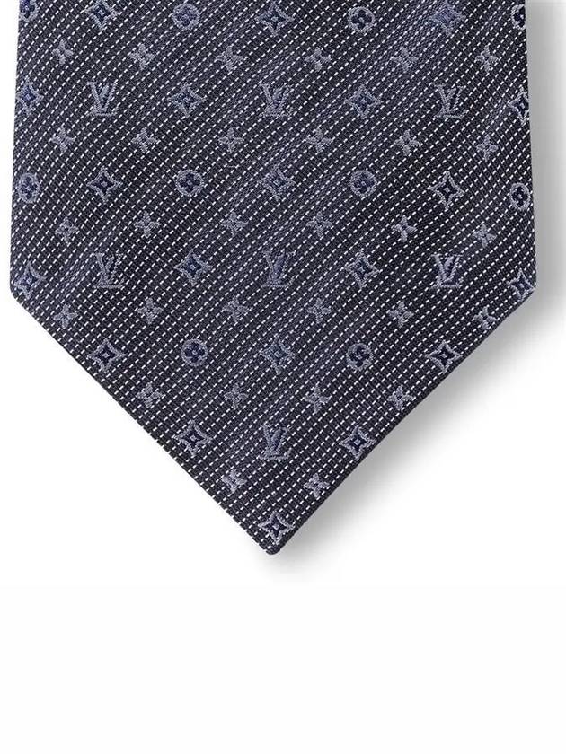 Monogram Classic Tie Grey - LOUIS VUITTON - BALAAN 4