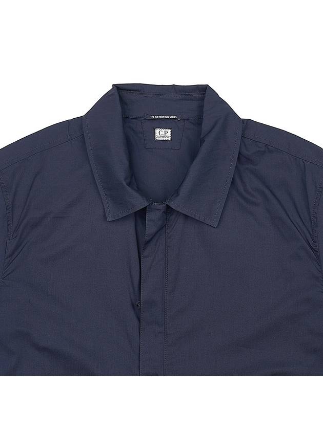 Gabardine shirt jacket 15CLSH041A 006472A 888 - CP COMPANY - BALAAN 4