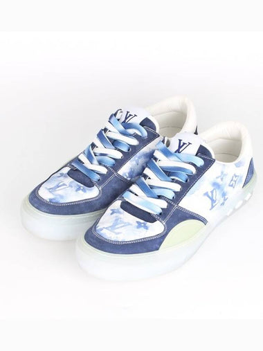 LV Olly water color sneakers 6 5 255 - LOUIS VUITTON - BALAAN 1