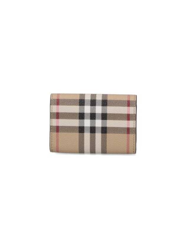 Check Detachable Chain Strap Wallet Archive Beige - BURBERRY - BALAAN 4