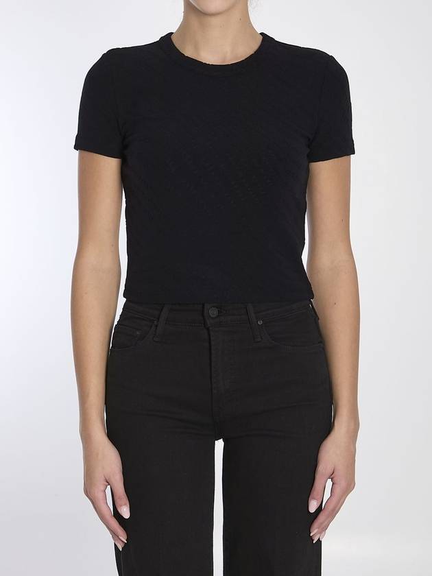 TB long sleeve t-shirt 4CC1241426 001 BLACK - ALEXANDER WANG - BALAAN 2