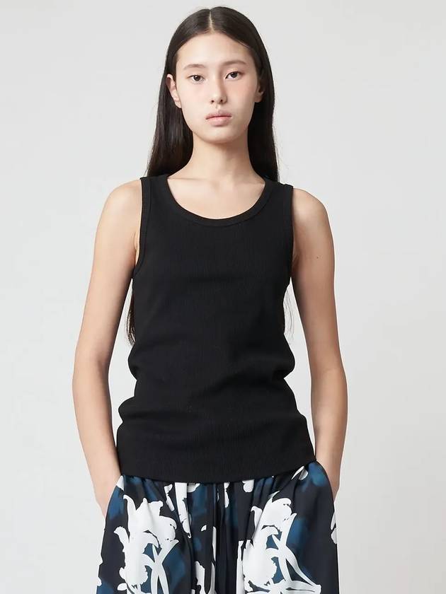 Ribbed Sleeveless Black - ATHPLATFORM - BALAAN 2