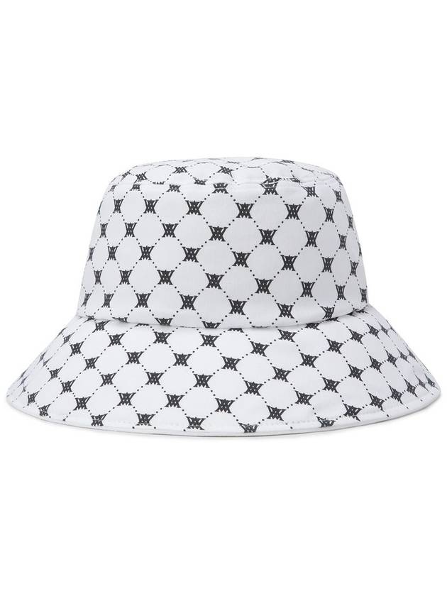 Official UNI MONOGRAM PATTERN BUCKETHAT WH - ANEWGOLF - BALAAN 2