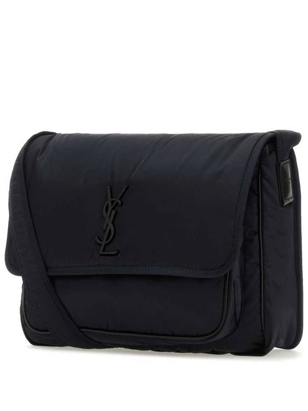 Niki Nylon Messenger Bag Blueberry - SAINT LAURENT - BALAAN 3