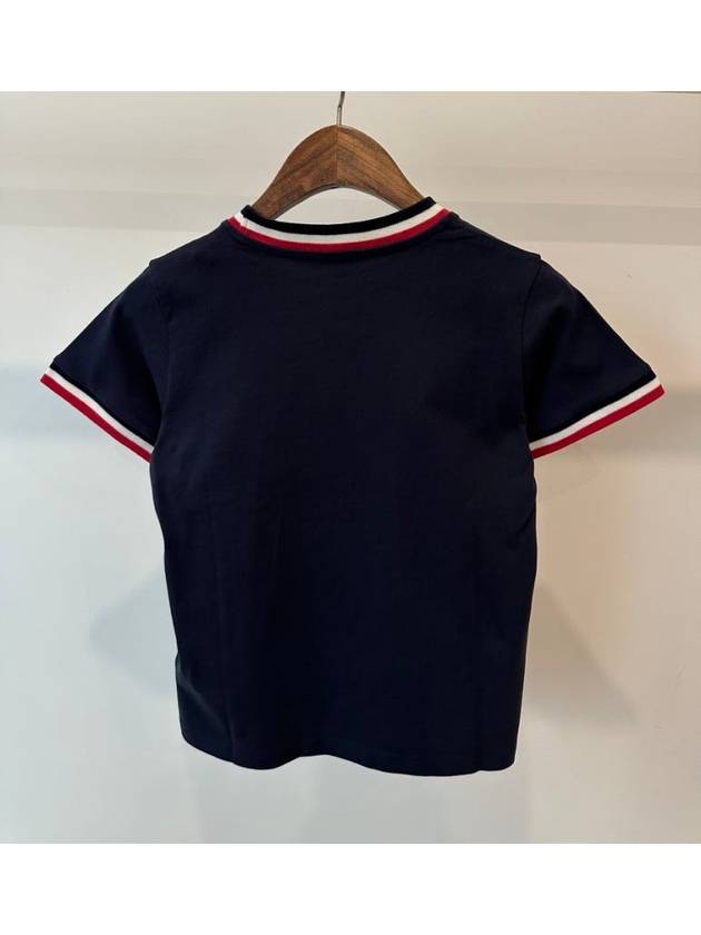 Kids T Shirt I29548C00023 83092 Navy 8A - MONCLER - BALAAN 4