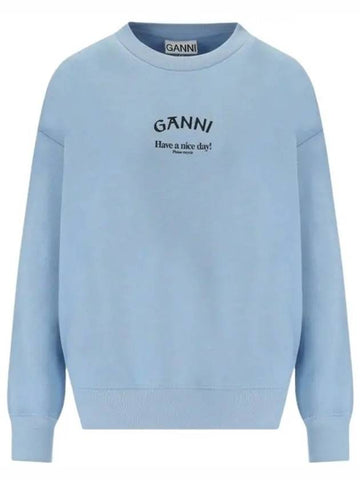 Isoli oversized sweatshirt T3778 594 - GANNI - BALAAN 1