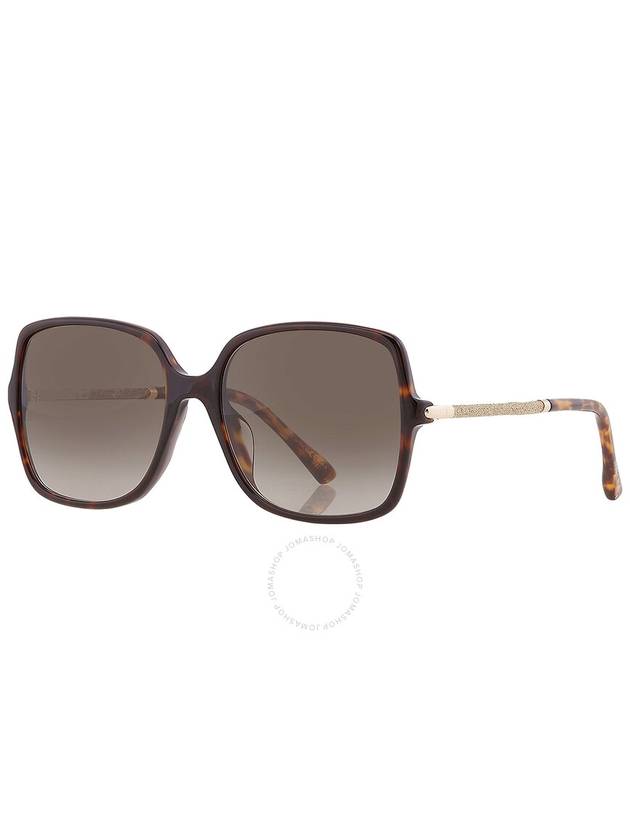 Jimmy Choo Brown Gradient Square Ladies Sunglasses EPPIE/G/S 0086/HA 57 - JIMMY CHOO - BALAAN 3