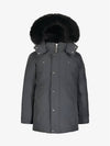 Original Stirling Parka Black Fox Fur Charcol - MOOSE KNUCKLES - BALAAN 4