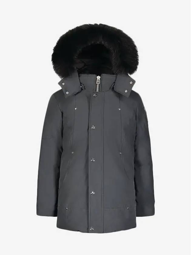 Original Stirling Parka Black Fox Fur Charcol - MOOSE KNUCKLES - BALAAN 3