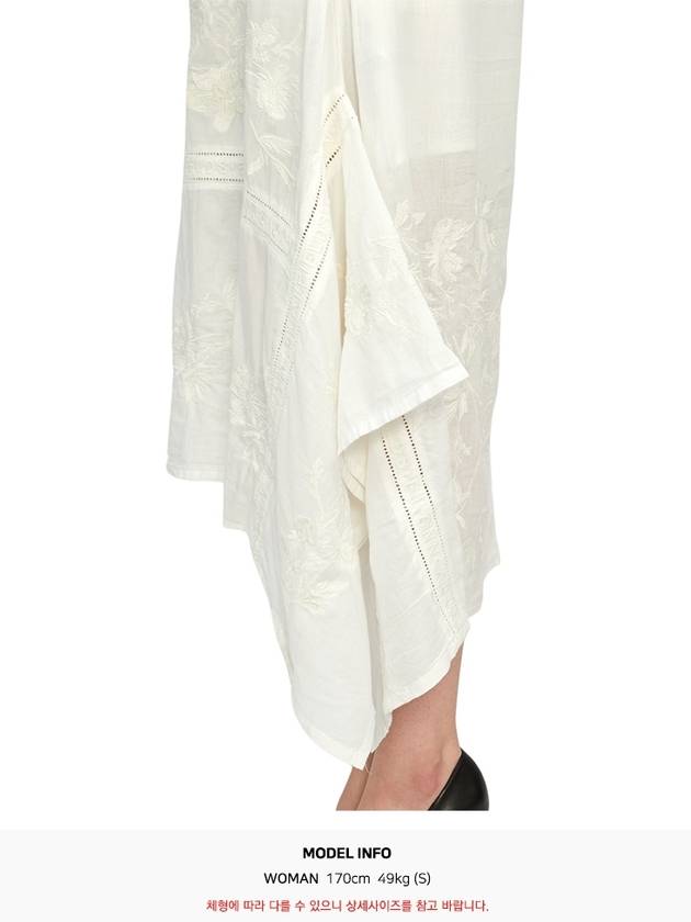 Women s Sleeveless Long Dress WD588Z OFF WHITE - ALLSAINTS - BALAAN 7