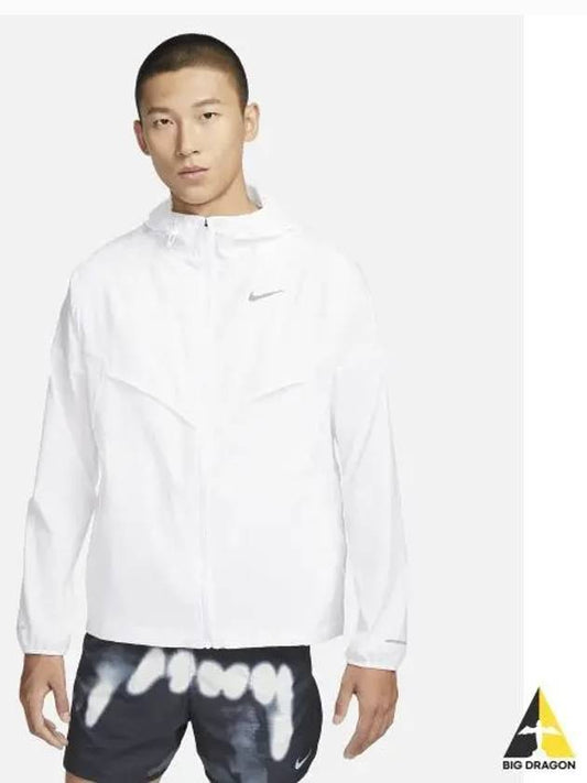 Windrunner Repel Running Track Jacket White - NIKE - BALAAN 2