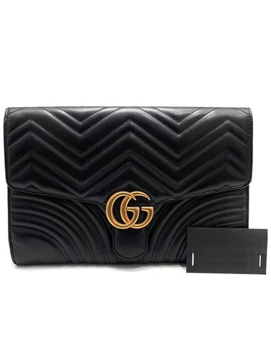 GG Marmont flap clutch 498079 - GUCCI - BALAAN 1