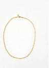 Rope Chain 50cm Necklace Gold - CRYSTAL HAZE - BALAAN.