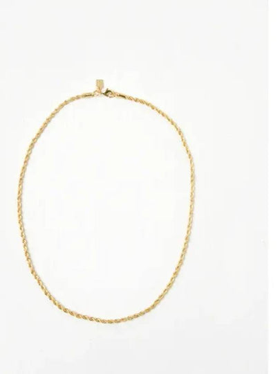 Rope Chain 50cm Necklace Gold - CRYSTAL HAZE - BALAAN 2