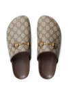 GG Horse Fit Slippers Grey - GUCCI - BALAAN 6