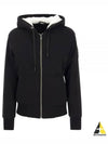 Classic Bunny 2 Zip Up Hoodie White Lining Black - MOOSE KNUCKLES - BALAAN 2