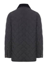 Long Sleeved Quilted Jacket Black - BURBERRY - BALAAN 3