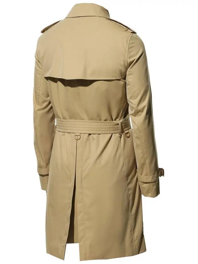 Men's Heritage Chelsea Midi Trench Coat Beige - BURBERRY - BALAAN 4