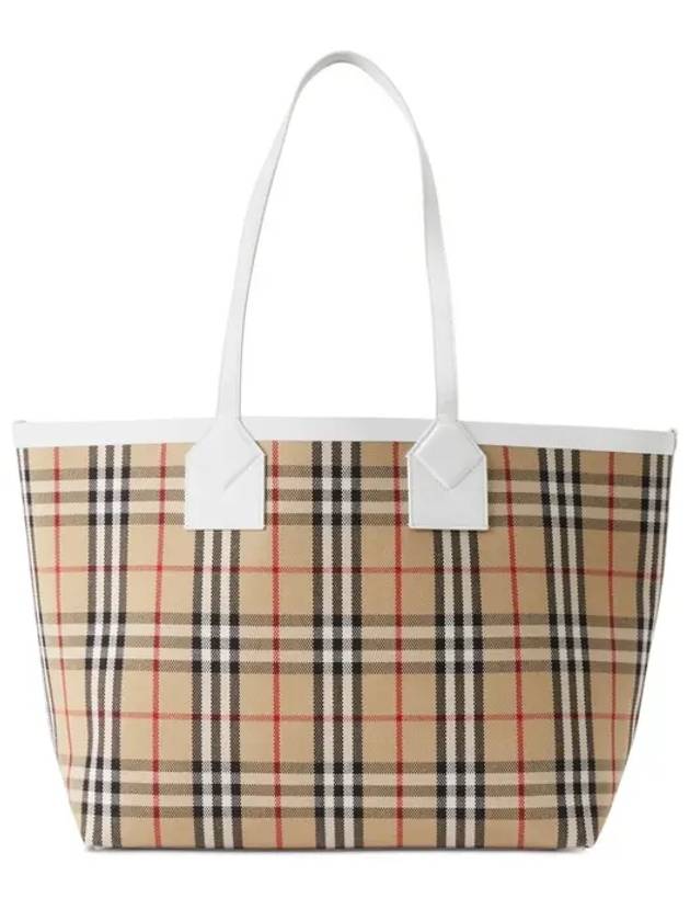 London Medium Tote Bag Brown - BURBERRY - BALAAN 2