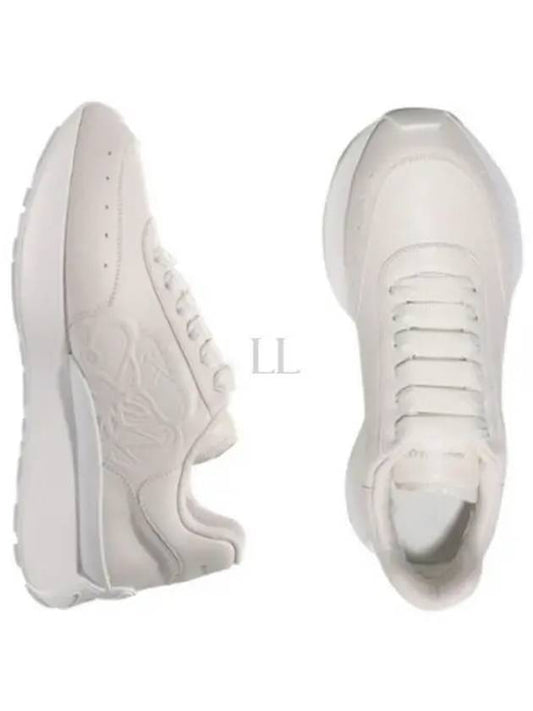 Sprint Runner Low Top Sneakers White - ALEXANDER MCQUEEN - BALAAN 2