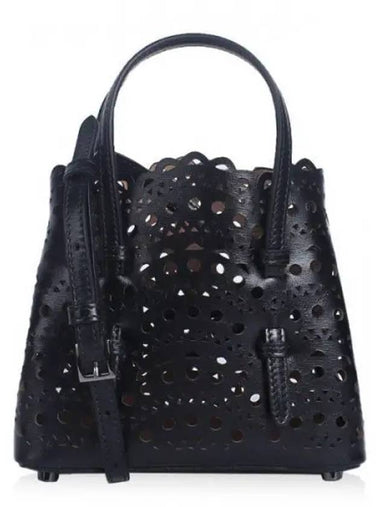 Women s Punching Bag Mina16 Wave Tote Black 1120500 - ALAIA - BALAAN 1