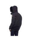 Gold Ballistic Bomber Jacket Black Fox Fur Black - MOOSE KNUCKLES - BALAAN 4