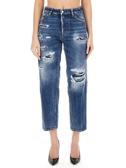 Denim Straight Pants S75LB0869 S30309470 DENIM - DSQUARED2 - BALAAN 2