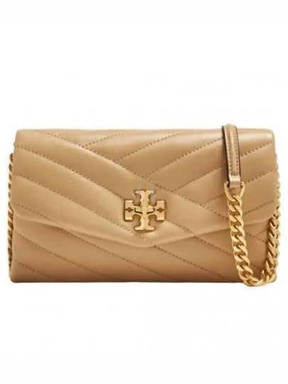 Kira Chevron Chain Long Wallet Desert Dune - TORY BURCH - BALAAN 2