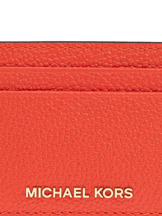 Michael Michael Kors Card Case Jet Set, Women's, Red - MICHAEL KORS - BALAAN 3