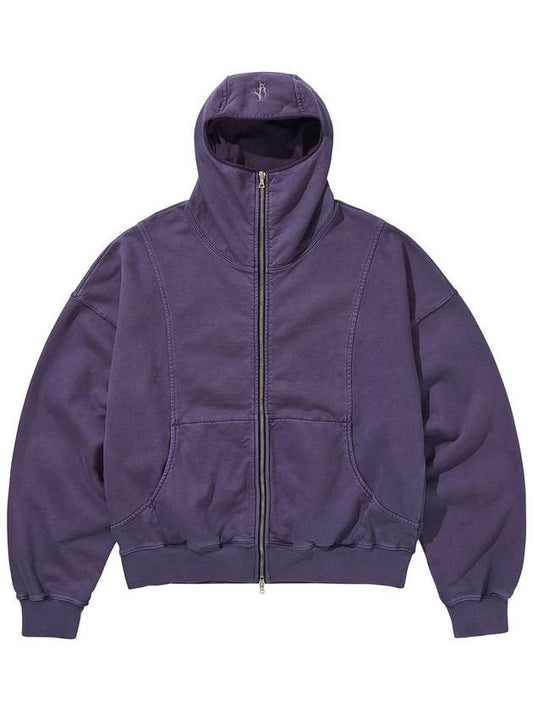 GRZ ZIP UP HOODIE PURPLE - LIBERE - BALAAN 1