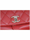 Carpskin Backpack Red - CHANEL - BALAAN 4