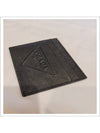 Embossed Triangle Logo Card Wallet Black - PRADA - BALAAN 5