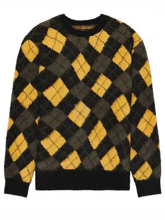 Fitzroy Men s Knit MK032Z BLK GOLDEN YELLOW - ALLSAINTS - BALAAN 1