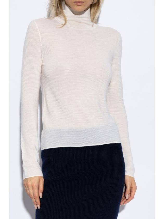 Lisa Yang Cashmere Turtleneck, Women's, Cream - LISA YANG - BALAAN 3