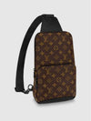 Monogram Sling Messenger Bag Brown - LOUIS VUITTON - BALAAN.