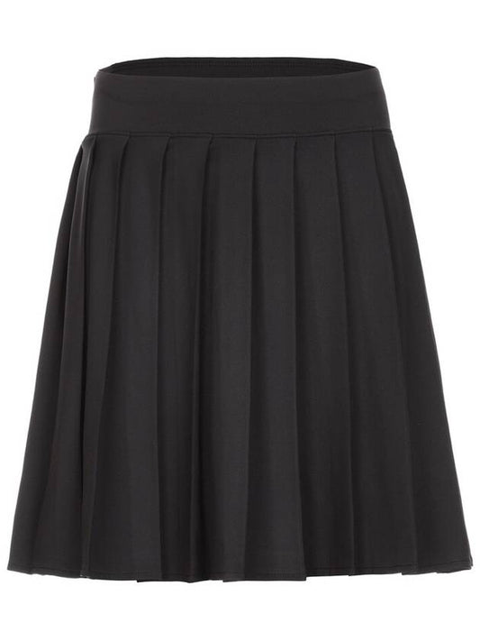 WARM PLEATED BANDING SKIRT WINNER PANTSBlack - PLAYBOO - BALAAN 1