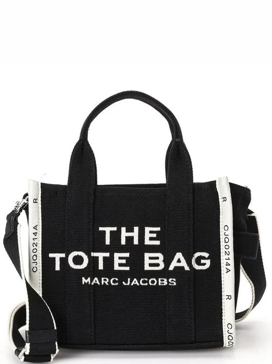 Jacquard Small Tote Bag Black - MARC JACOBS - BALAAN 2