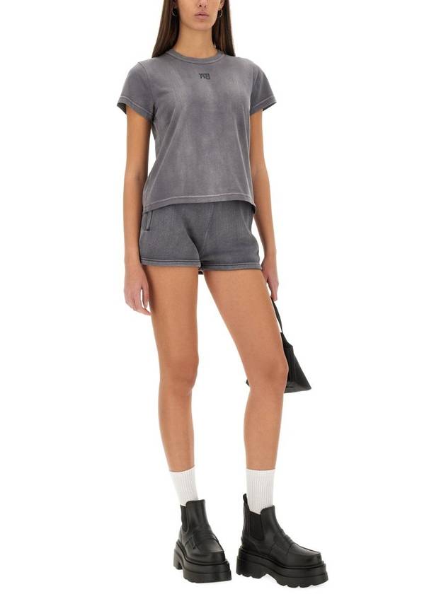 T By Alexander Wang Short "Essential" - ALEXANDER WANG - BALAAN 2