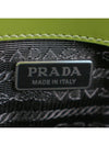 Re-Edition 1995 Brushed Leather Hand Mini Bag Green - PRADA - BALAAN 11