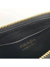 Arque Re-Nylon Leather Shoulder Bag Black - PRADA - BALAAN 10