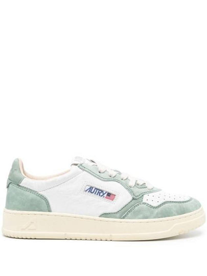 Medalist Bicolor Low Top Sneakers Green - AUTRY - BALAAN 2