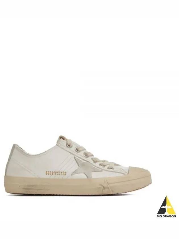 V-Star Leather Low Top Sneakers White - GOLDEN GOOSE - BALAAN 2