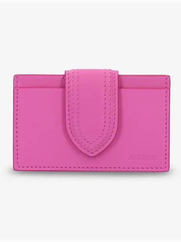 Le Porte Carte Bambino Leather Card Wallet Pink - JACQUEMUS - BALAAN 2