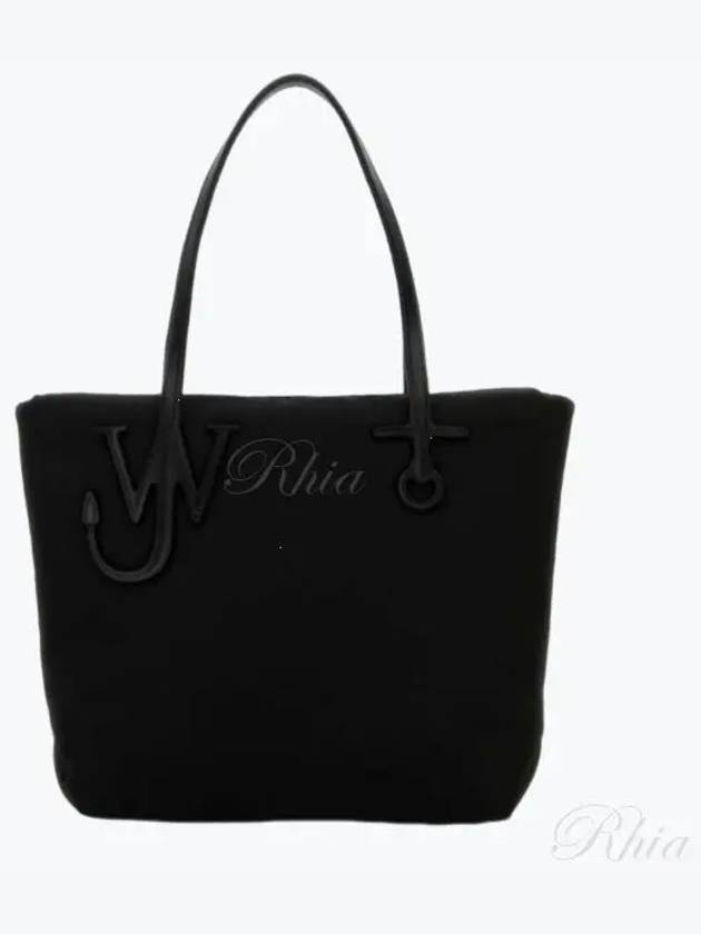 Puffy Anchor Small Tote Bag Black - JW ANDERSON - BALAAN 2