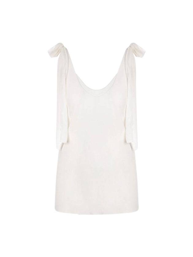 Crepe Jersey Layered Sleeveless - CHLOE - BALAAN 1