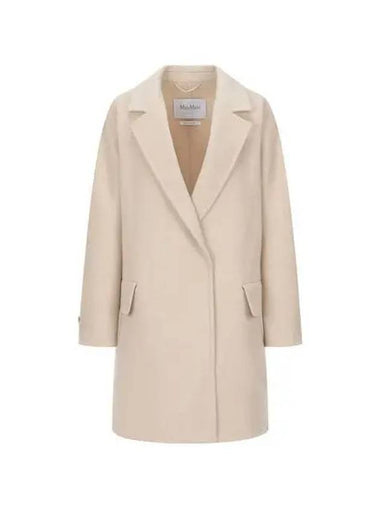 Coat Ferrara camel wool beige - MAX MARA - BALAAN 1