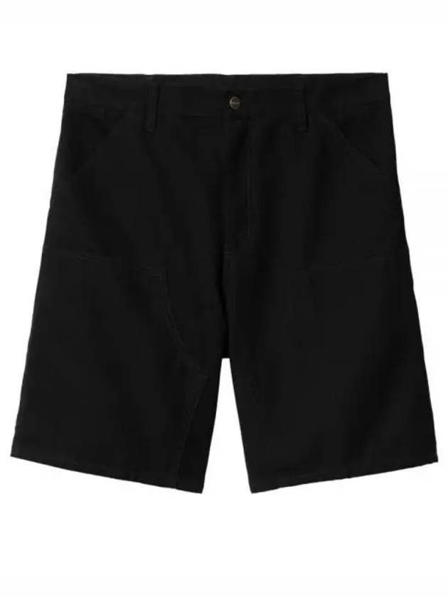 Double Knee Shorts Black - CARHARTT WIP - BALAAN 2