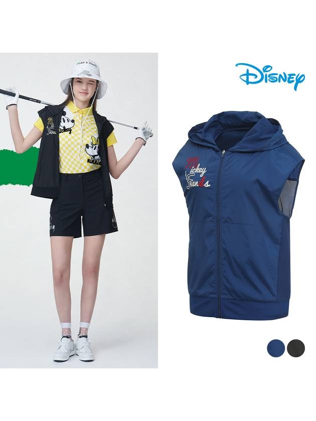 Hooded Mesh Vest Vest DO1LJV011 - DISNEY GOLF - BALAAN 1