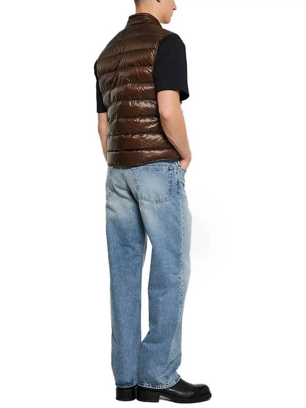 Men s Grilled Down Vest 1A10700 53029 257 - MONCLER - BALAAN 3